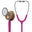 3M™ Littmann® Classic III™ Stéthoscope, 5647, édition limitée, pièce thoracique en cuivre poli, tube framboise, 69 cm