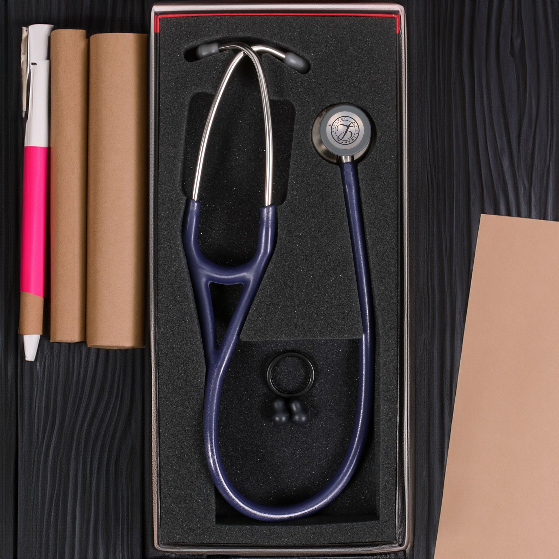 Littmann Cardiology IV Diagnostic Stethoscope: Midnight Blue 6187C - 