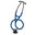 3M™ Littmann® Cardiology IV™ Diagnostische stethoscoop, borststuk met zwarte afwerking, marineblauwe slang, zwarte steel en headset, 27 inch, 6168